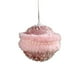 thumbnail image 2 of Adorno para el Baile de Navidad | Esfera rosa de la espuma | Decoración navideña ligera y duradera | Cubo de 7,8 cm | Bucle colgante incluido | Paquete individual para el envoltorio de regalo de, 2 of 6