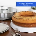 thumbnail image 2 of Molde de aluminio para pastel (28 cm) &ndash; Molde tubo para hornear pasteles &ndash; Molde para pastel &ndash; Molde para flan &ndash; Molde para pastel de flan &ndas GLOBE ROCKET NA, 2 of 7