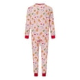 thumbnail image 5 of Family Matching Christmas Pajama Set Christmas Pattern Long Sleeve Tops Elastic Waist Pants, 5 of 10
