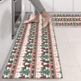 thumbnail image 2 of Kitchen Rugs Sets Of 2,Multicolor Christmas Tree Pattern Anti Fatigue Kitchen Mat Rugs Non Slip Washable,Decorative Kitchen Floor Mats for Kitchen,Sink,Laundry,17"X47", 2 of 5