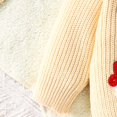 thumbnail image 5 of Gubotare Sweaters for Toddler Girls Girls Fall Sweaters Casual Crewneck Long Sleeve Knit Pullover Tops for Kids 18 24 Months (Beige,18-24 Months), 5 of 9