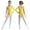 Yellow, variant on Big Girl's One Shoulder Ballet Dance Leotard Dress Latin Jazz Ballroom Dancing Bodysuit Figure Ice Skating Dress Yellow 6