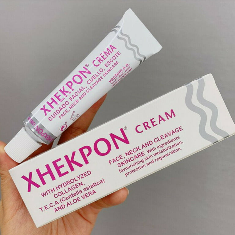 XHEKPON Cream Face Neck Cleavage Skincare Hydrolyzed Collagen Firming Anti  Aging