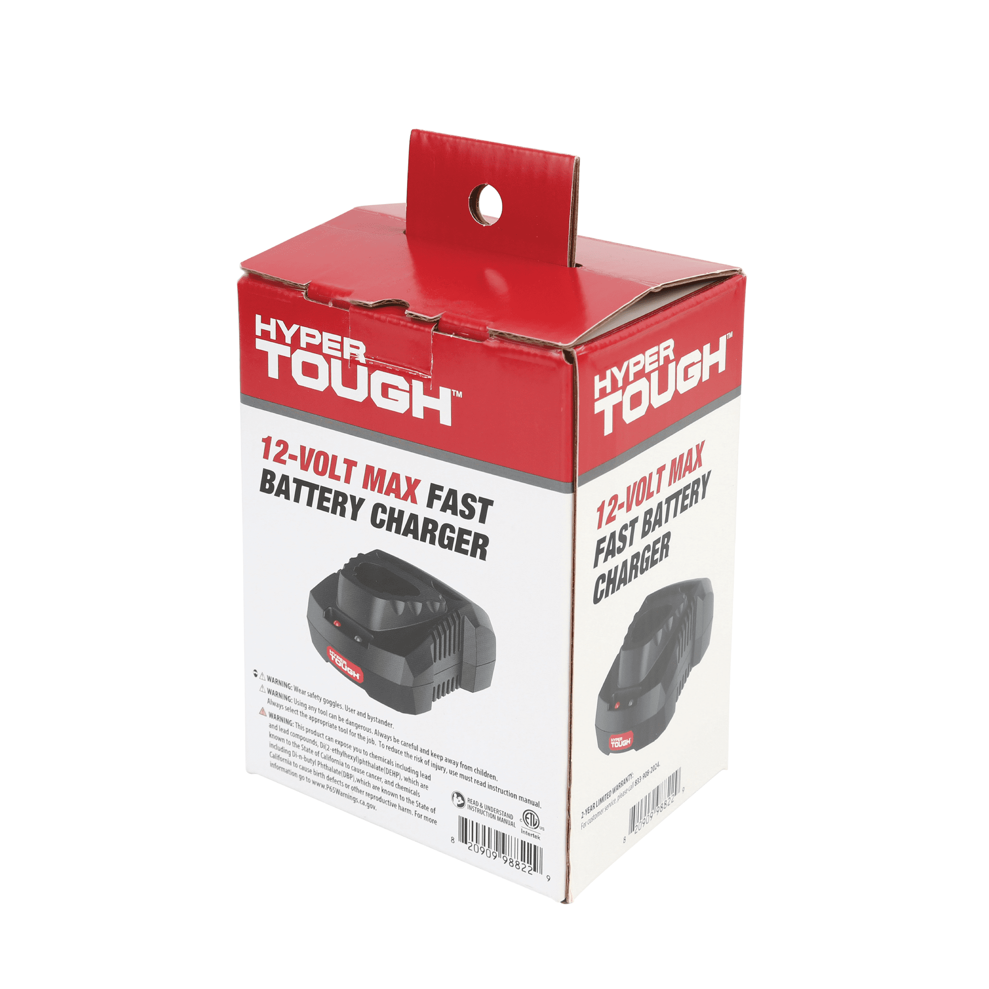 Hyper Tough 12V Max Fast Battery Charger for 12V Lithium-Ion