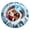 Light Blue, variant on Christmas 3D Vortex Illusion Round Rug, Nonâ Optical Illusion Floor Mat, Winter Holiday Pattern Carpet for Xmas Indoor Home Decor 100cm