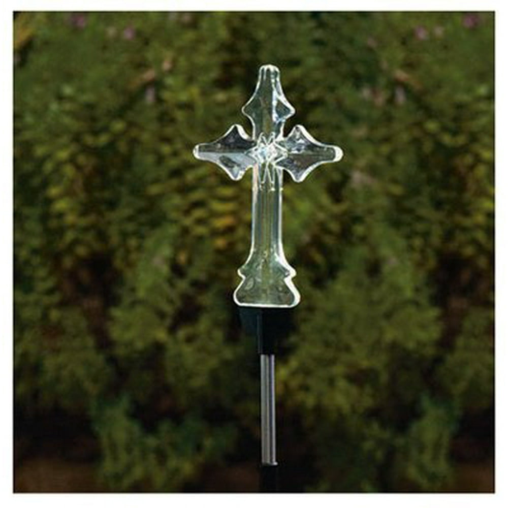 FS Solar Cross Light, (4) ea Four Seasons Courtyard, Clear Acrylic
