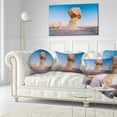 thumbnail image 3 of Designart Wind Eroded Rock Formation - Landscape Photo Throw Pillow - 12x20, 3 of 5