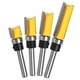 thumbnail image 5 of Kenally 4 pack/lote brocas rebajadoras y rebajadoras al ras superficies de madera lisas y sin costuras broca enrutadora de embutir fácil Herramientas manuales y eléctricas, 5 of 6
