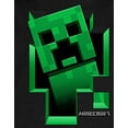 thumbnail image 3 of Minecraft Chandail à Capuchon Garçons Enfants Gamer Noir Creeper Intérieur Chandail à Capuchon 9-10 Ans, 3 of 5