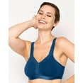 thumbnail image 5 of Cotton Luxe Unlined Wireless Bra - Blue Sapphire, 5 of 7