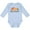 AE-Light Blue, variant on Inktastic Future Foodie Cute Vegetable Boys or Girls Long Sleeve Baby Bodysuit