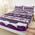 thumbnail image 3 of Castle Fairy Boho Hippie Aztec Twin Sheet Sets,Abstract Cow Print Bedding, 3 of 7