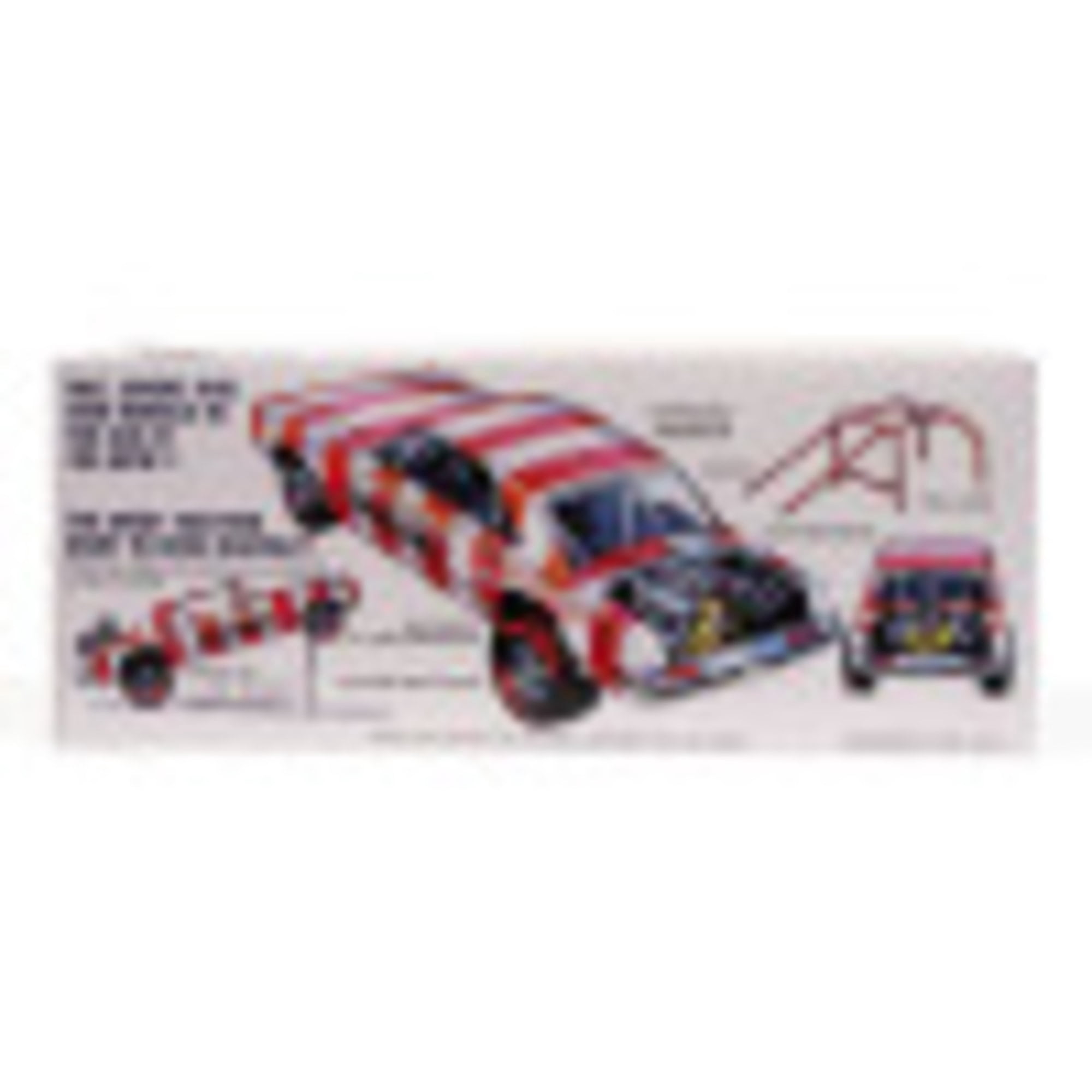 L.A. Dart Wheelstander Classic Car 1:25 Scale Model Kit, 68+ Parts