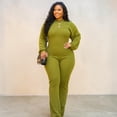 thumbnail image 2 of Women Plus Size 2 Piece Shrug Bodycon Jumpsuit, 2 of 3