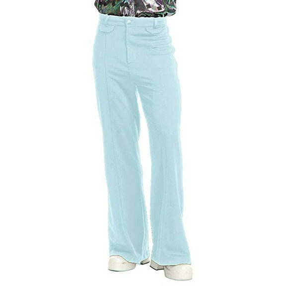 Men's Disco Pants - Powder Blue