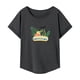 thumbnail image 1 of Camiseta de mujer de verano suave Activewear camisa de cuello redondo de ajuste regular para vacaciones L, 1 of 7