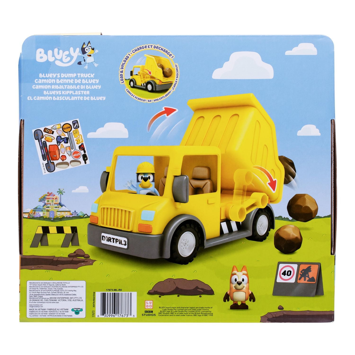 Bluey's Dump Truck, Bluey's Dump Truck