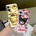 thumbnail image 3 of Clear Phone Case For OPPO RENO 9 8 7 6Z 6 5 4 3 2Z SE PRO PLUS 4G 5G Transparent Case Funda Shell Anime Hello K-kitty K-Kuromi LXY, 3 of 7