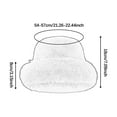 thumbnail image 6 of Milageto Winter Bucket Hat Cute Cossack Hat Russian Hat for Motorcycle Hiking Cycling Beige, 6 of 6