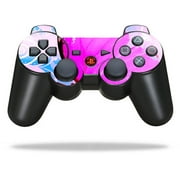 Protective Vinyl Skin Decal Skin Compatible With Sony PlayStation 3 PS3 Controller wrap sticker skins Pink Butterfly