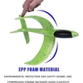 thumbnail image 3 of 17.5" Large Throwing Foam Plane, Durable Anti-collision Flight Mode Glider Plane, Outdoor Yard Sport Family Game Flying Party Favours Foam Airplane To, 3 of 5