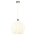thumbnail image 7 of Innovations Lighting - White Venetian - 1 Light Cord Hung Pendant In Modern, 7 of 7