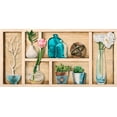 thumbnail image 2 of Dolci, Elena 14x9 White Modern Wood Framed Museum Art Print Titled - Collection de Memoires I, 2 of 4