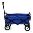 thumbnail image 1 of Mac Sports Collapsible Folding Outdoor Utility Garden Camping Wagon, Blue, 1 of 13