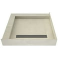 thumbnail image 5 of Tile Redi Rt4242rdl-Pvc3 Redi Trench 42" X 42" Square Shower Base - Nickel, 5 of 6