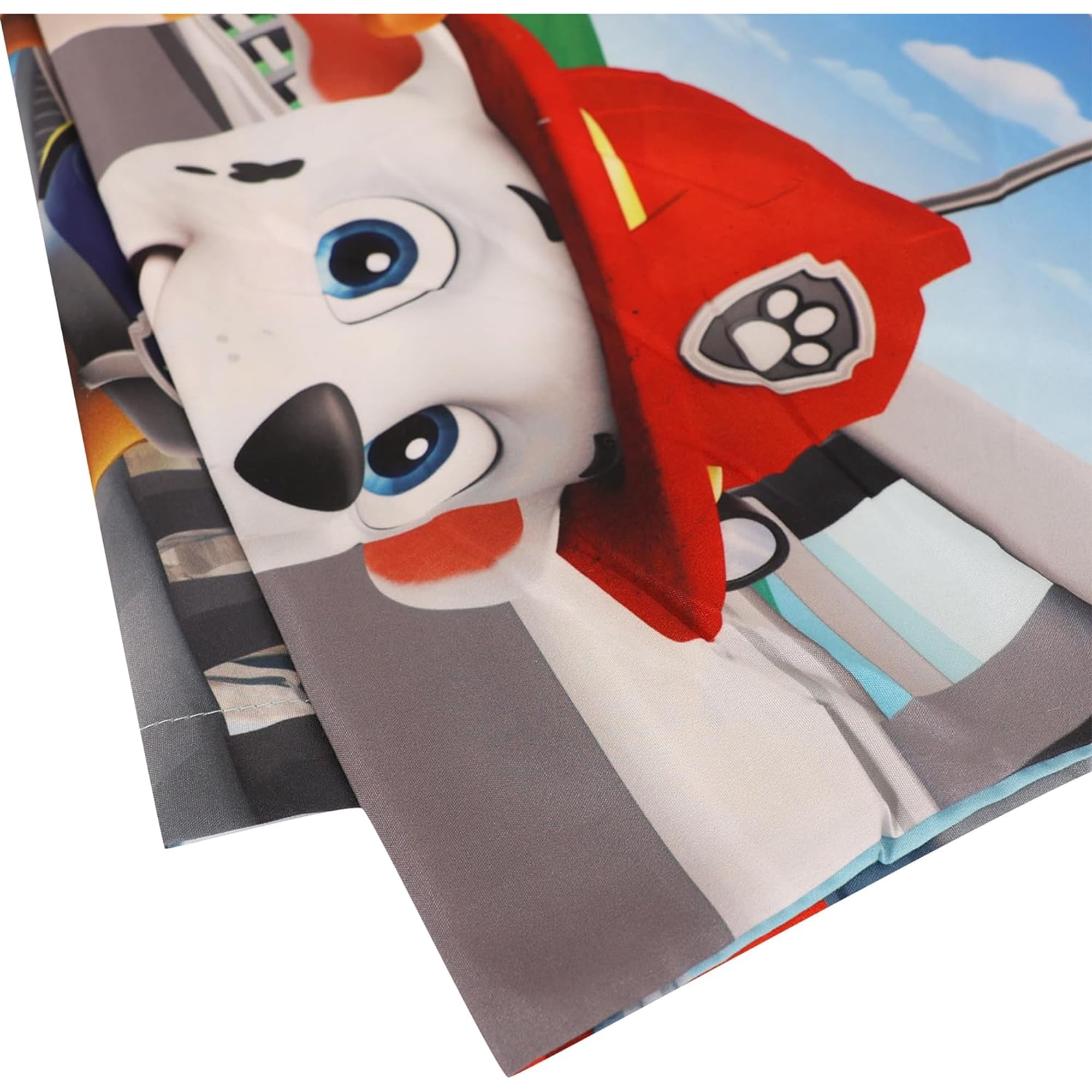 Paw Patrol Kids Plush Polyester Bedding Sheet Set with Reversible Comforter Twin Bed in Bag 4 Pcs Set for Kids