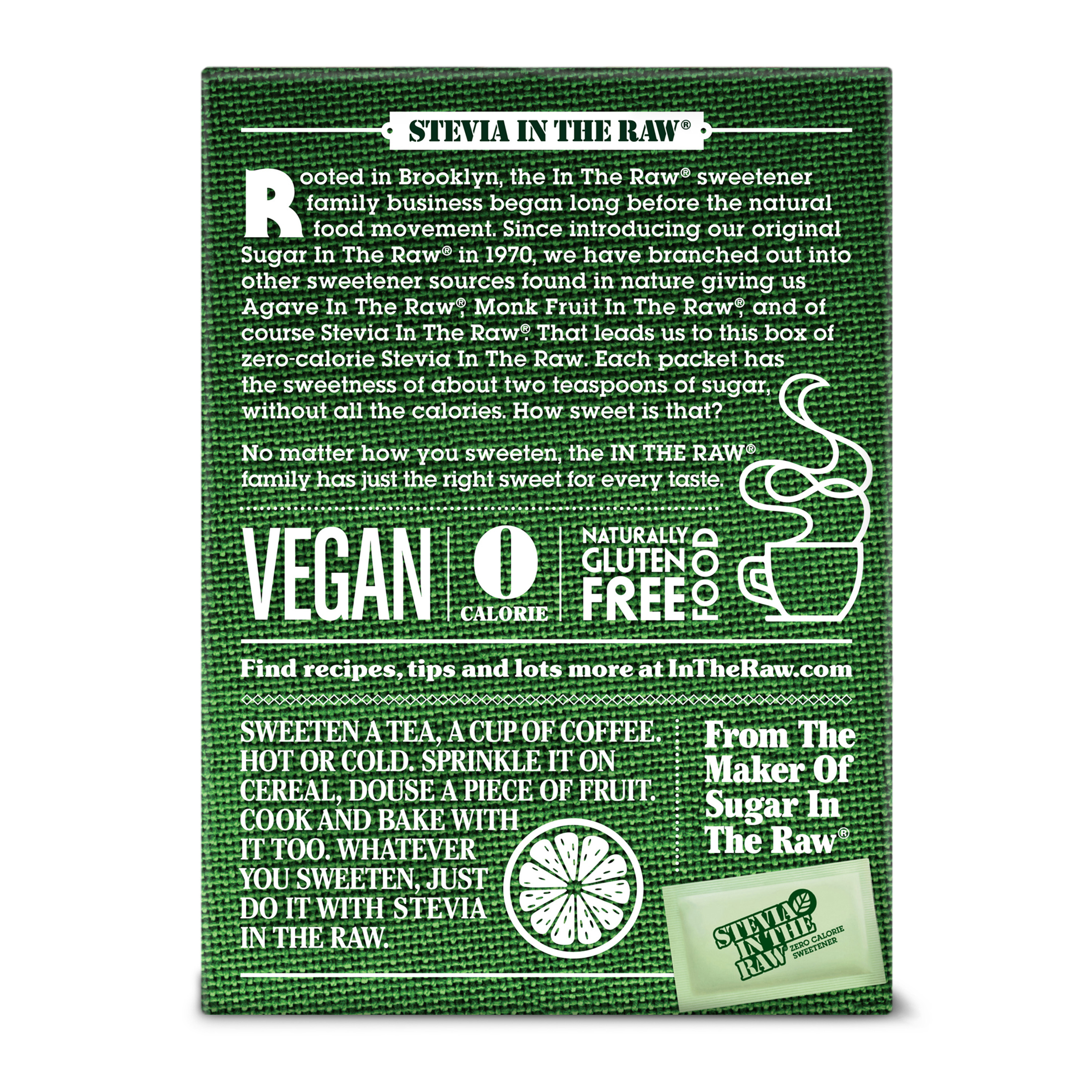 Stevia In The Raw Zero Calorie Sweetener, 100 count, 3.5 oz - image 2 of 9