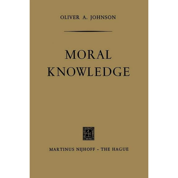 Moral Knowledge, (Paperback)