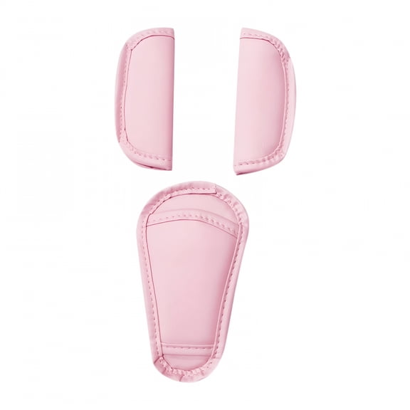 BESTSKY Home Decor 3 Piece Baby Stroller Car Seat Strap Covers Baby Shoulder Strap And Crotch Harness Pads | Soft Cushion Padding For Child Belts | Harness Pads For Travel And Daily Use