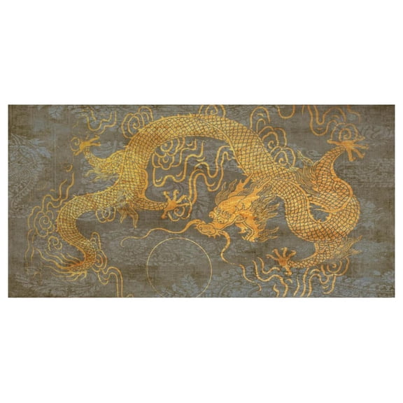 Global Gallery's 'Golden Dragon' By Joannoo Unframed Giclee on Paper Print