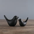 thumbnail image 4 of Casaio Ceramic Bird Figurine Creative Black White Ceramic Bird Ornaments Modern Minimalist Living Room Home Table Decorations Table Ornament, 4 of 4