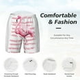 thumbnail image 5 of Lsque Mens Swim Trunks Flamingo Pattern - Bathing Suit Compression Liner - Beach Swim Shorts Swimwear - (S-3XL) - Stretch Quick Dry -XX-Large, 5 of 9