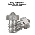 thumbnail image 4 of Printer Accessories Wide Compatibility Stainless Steel Printer Accessories, Printer Nozzle, 3D Printers For E3D-V5/V6, 4 of 8