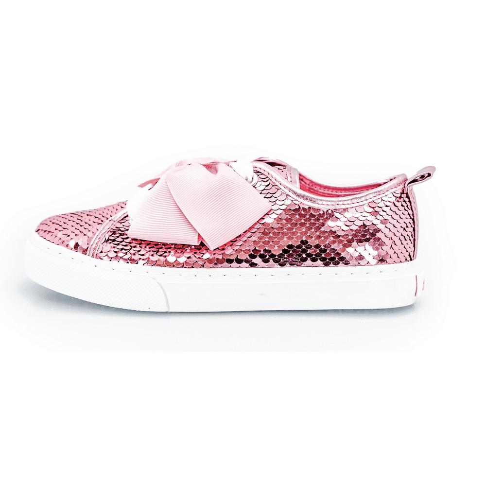 JoJo Siwa - JoJo Siwa Shoes - Girls Pink Reversible Sequin Sneaker ...