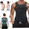 thumbnail image 5 of MANSON Gynecomastia Compress Zipper Vest, 5 of 5