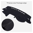 thumbnail image 4 of ZWP Dash Mat Black Carpet Car Dashboard Pad Cover Automotive Accessories Compatible With Volkswagen Compatible With POLO GTI Compatible With POLO R 2011-2016, 4 of 5