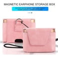 thumbnail image 2 of Dustproof Leather Protective Cover Case for Sony WF-1000XM3 Earphone - Pink. SHIPPED SAME DAY FROM CANADA., 2 of 4