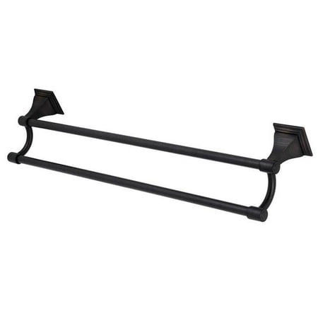 Kingston Brass BAH6123ORB Monarch 24-Inch Dual Towel Bar, Oil Rubbed Bronze