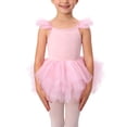 thumbnail image 2 of EnJoCho Little Girls Backless Ballet Dress Sleeveless Ballet Tutu Leotard Ballerina Outfit for Toddler Girls Holiday Party Dress Kids, 2 of 4