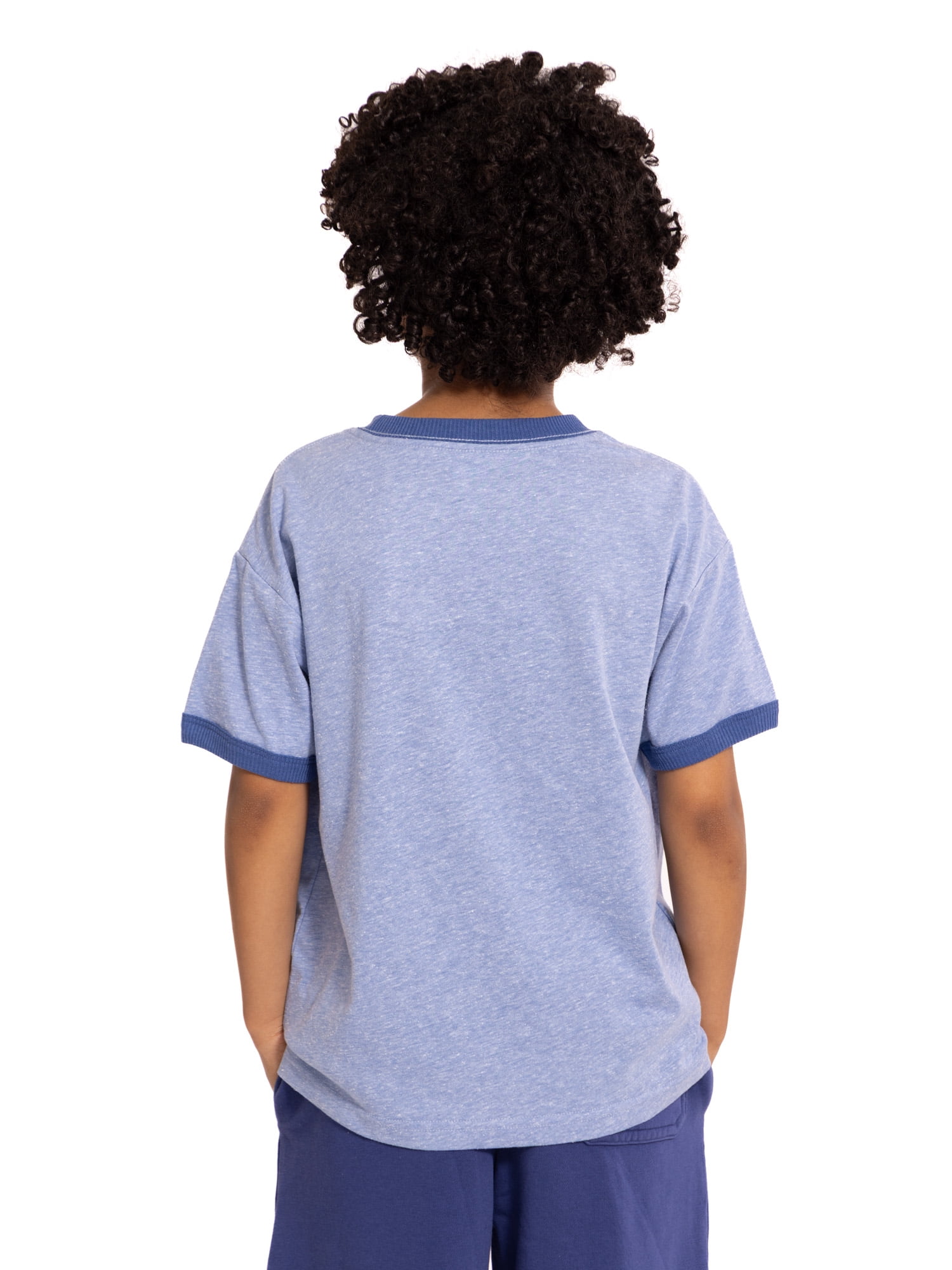 Jaws Boys Graphic Button Shirt with Short Sleeves, Sizes 4-18