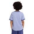 thumbnail image 5 of Jaws Boys Graphic Button Shirt with Short Sleeves, Sizes 4-18, 5 of 7