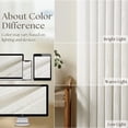 thumbnail image 4 of Cortinas de lino plisado TWODRAPES Pinch, 240 x 245 cm, 2 paneles, 4 of 9