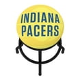 thumbnail image 5 of Trademark Gameroom Indiana Pacers Fade Black Ribbed Barstool, 5 of 5