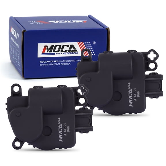 MOCA AUTOPARTS 2x 604-021 Heater Air Blend Door Actuator Fit for 2010-2016 Jeep Compass & 2007-2011 Dodge Charger