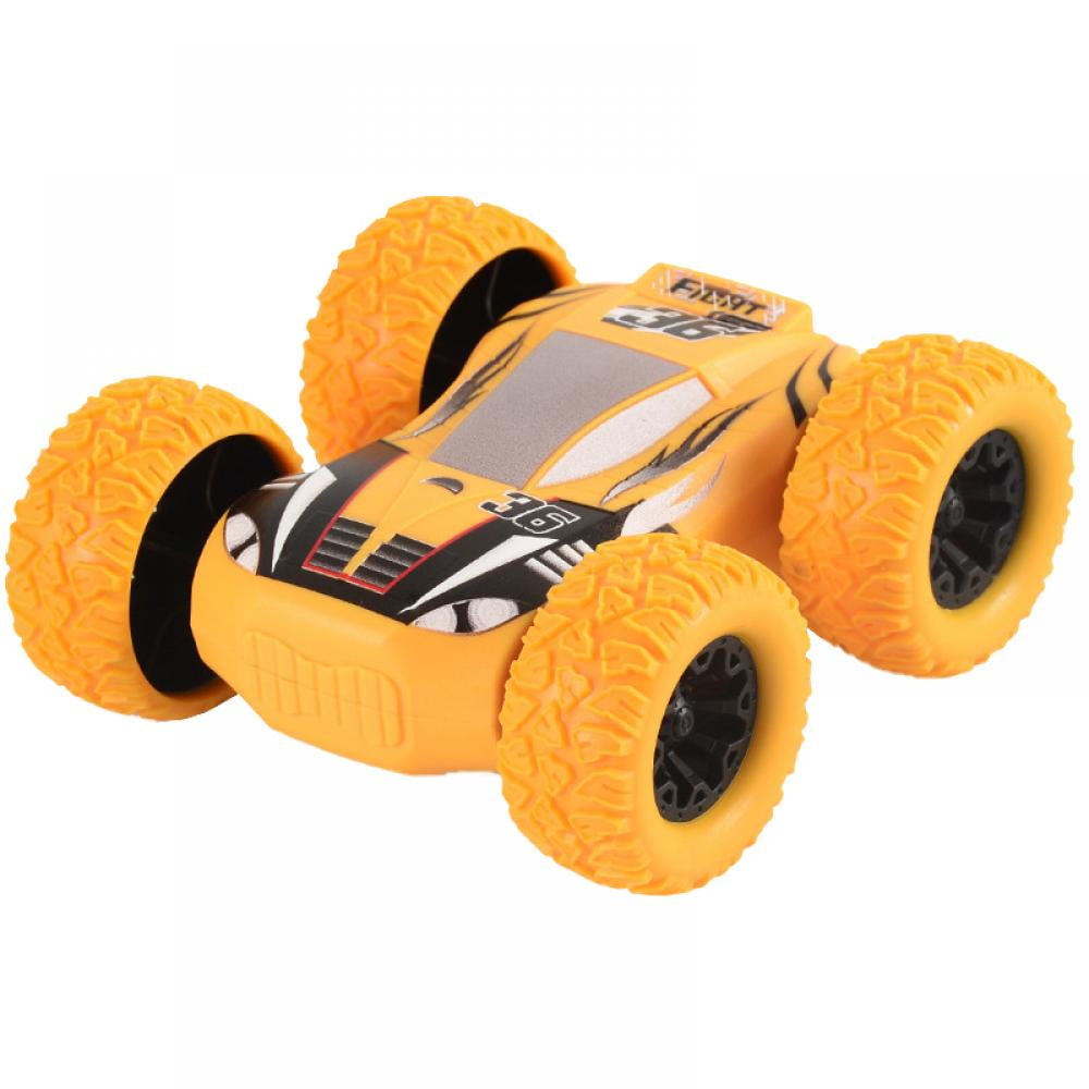 Smart Kids PullBack Friction Toy Cars, DoubleSided Push and Walk 360