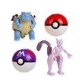 thumbnail image 1 of Juguete modelo de figura de acción de Pokémon Anime, deformación de Poke Ball, Pikachu, Charizard, Mewtwo, Eevee, Lucario, Greninja, caja Original, Authentique zhangyuxiang LED, 1 of 2